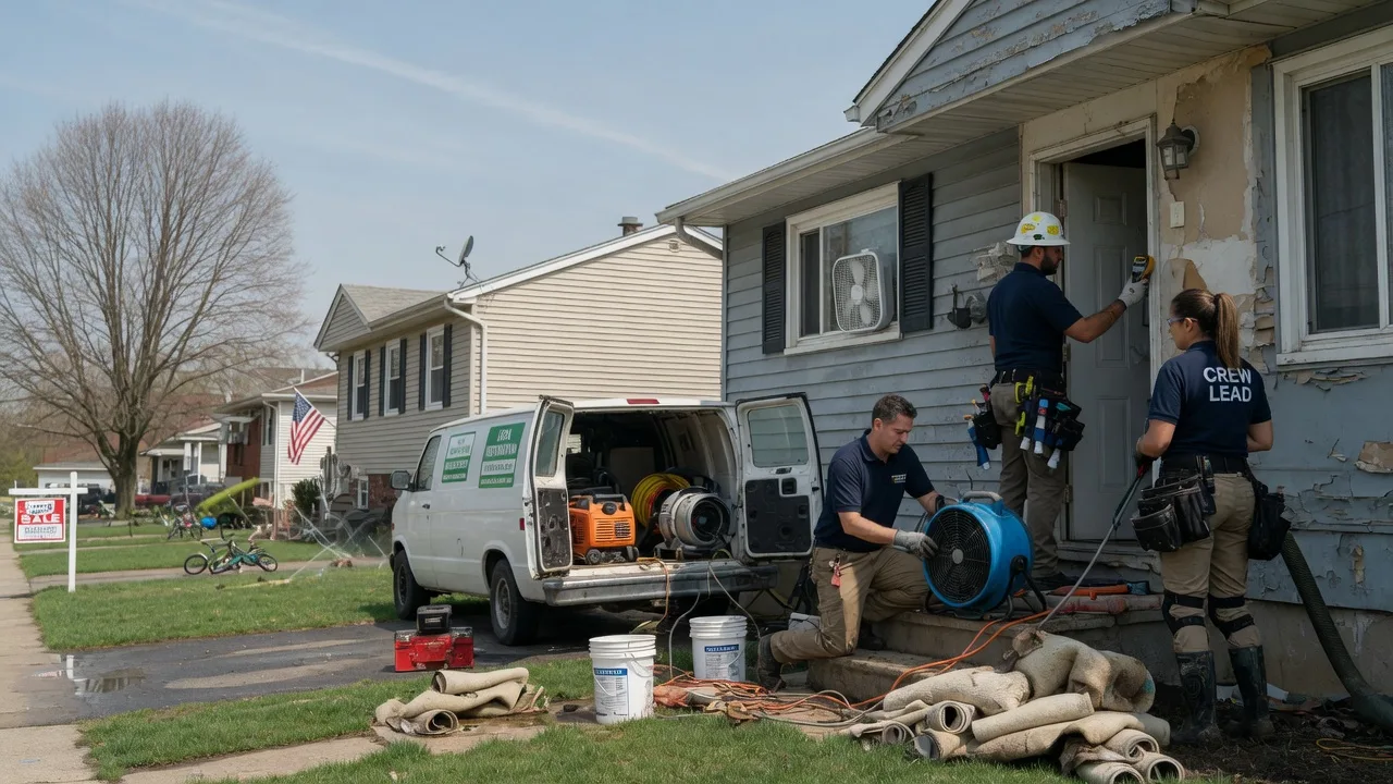 Flood Cleanup in Pennsauken, NJ near me